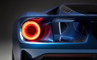 All-New Ford GT Detail--Taillamp, January 2015